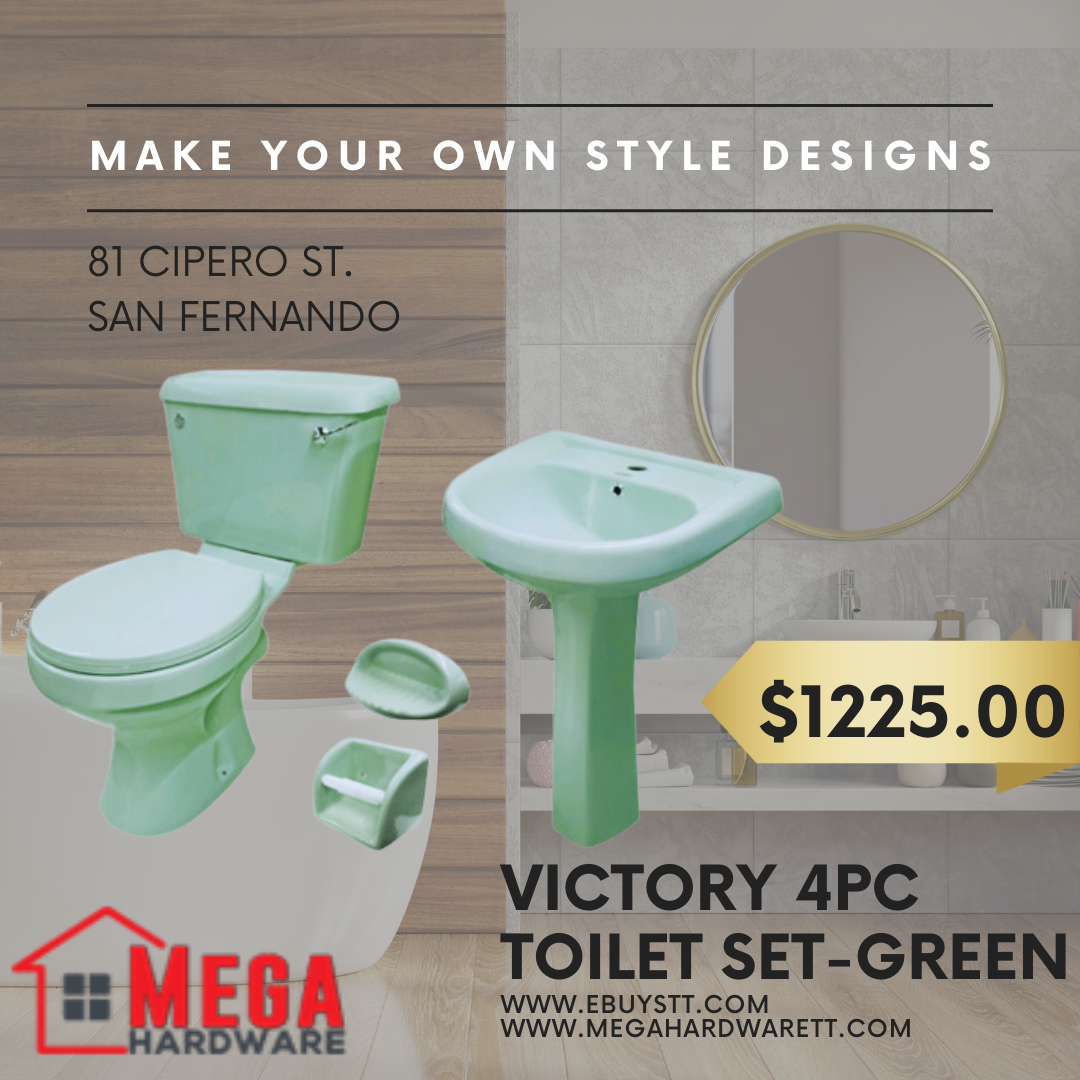 VICTORY Ivory Close Coupling Toilet Set With Lever And P-Trap. This Unit is a Complete Set with All Bathroom Necessities included, Toilet, Soft Closed Seat, Face basin With Pedestal, Soap Dish and Tissue Holder- TR379 VICTORY Ivory Close Coupling Toilet Set With Lever And P-Trap. This Unit is a Complete Set with All Bathroom Necessities included, Toilet, Soft Closed Seat, Face basin With Pedestal, Soap Dish and Tissue Holder- TR379